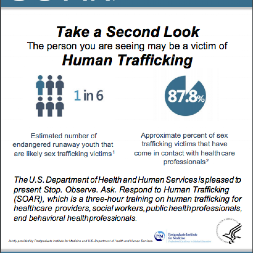 Soar Human Trafficking Training For Healthcare Providers Forensic