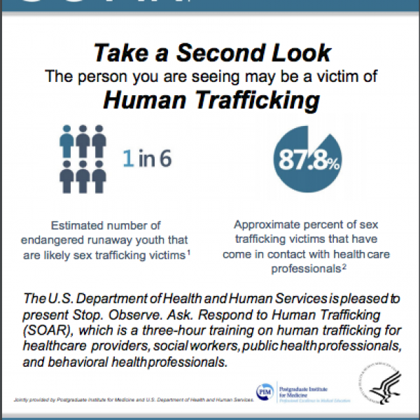 SOAR Human Trafficking Training For Healthcare Providers | Forensic ...